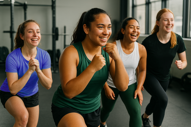 Teen Girls Gym